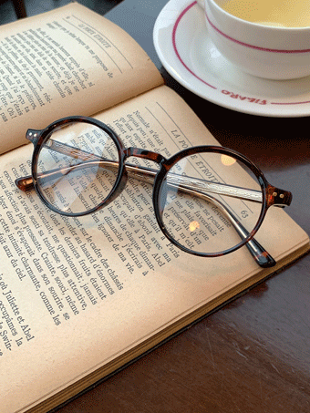 티지프 안경 (2color)